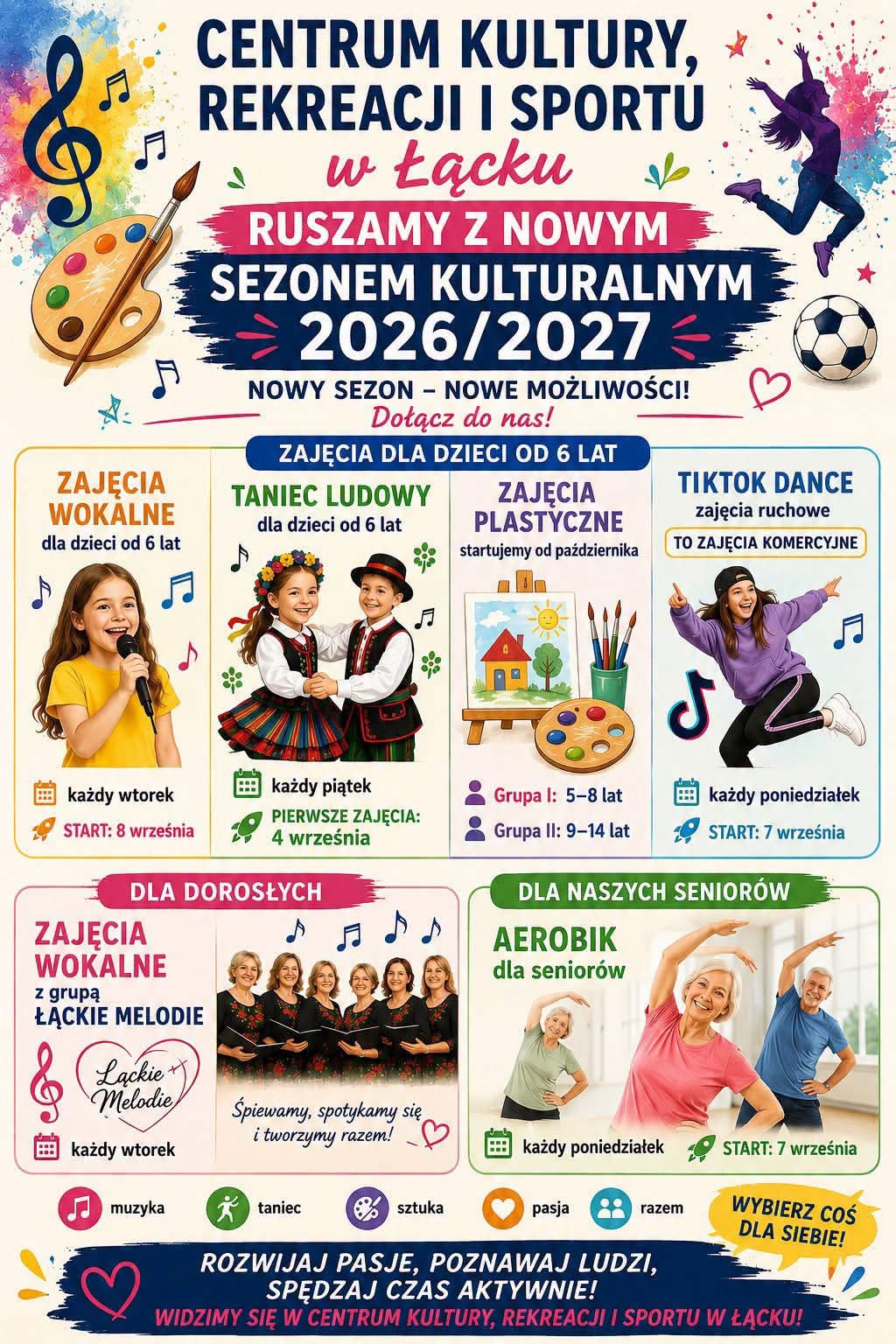 🎉RUSZAMY Z NOWYM SEZONEM KULTURALNYM 2026/2027🎉